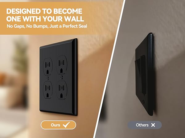 2 Gang Standard Duplex Wall Plate