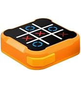 BEBESIRI Tic Tac Toe Bolt Game,3-in-1 Handheld Puzzle Game Console,Portable Travel Games for Educ...