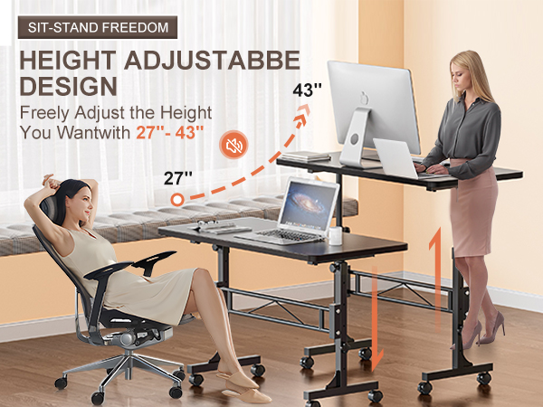 Small Standing Desk Adjustable Height