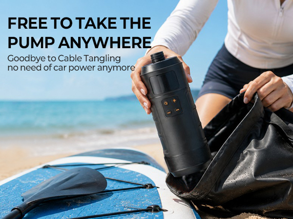 paddle board electric pump