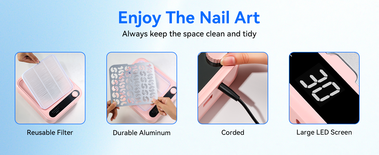 NAIL DUST COLLECTOR