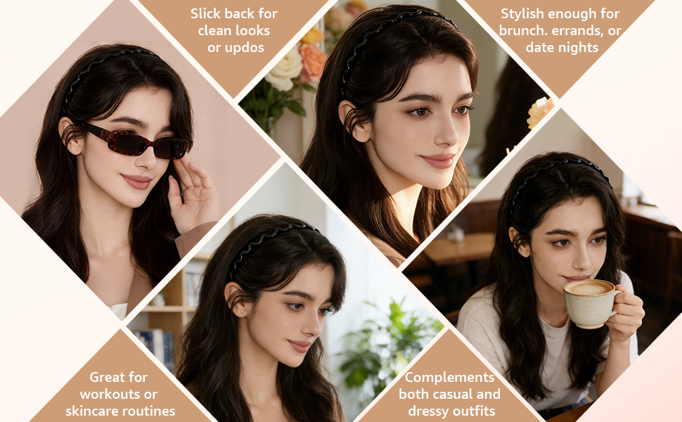 Shape Fashion Tooth Headband