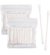 Cotton Swabs, Individually Wrapped Cotton Buds, Bulk Cotton Tip Applicator Bulk Travel Makeup Qti...
