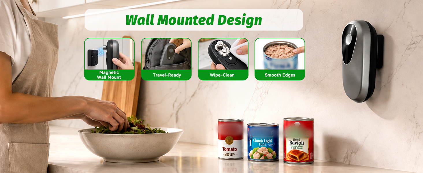 wall-mountable design