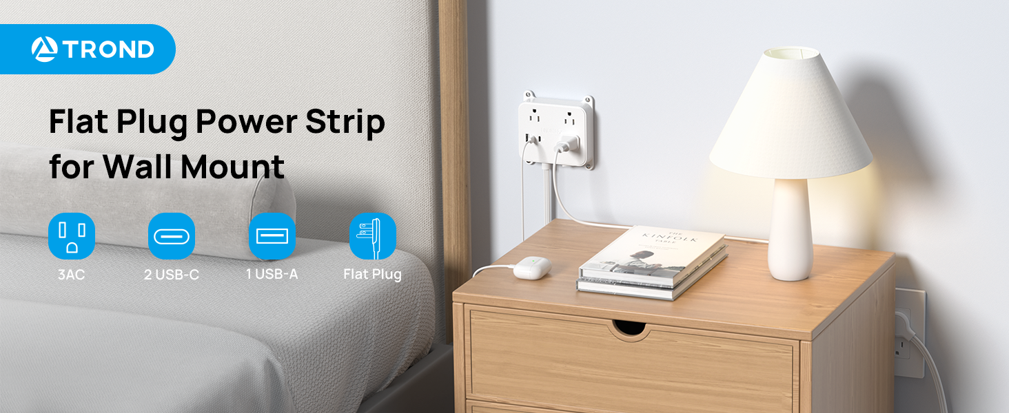wall mount power strip