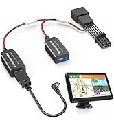 Pixelman GPS Charger Cable Adapter for Garmin(10-pin Type A),Compatible with Select Mazda,Infinit...