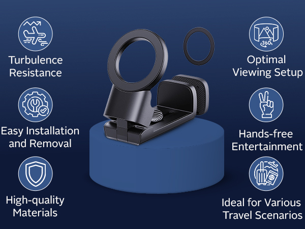 B0CLPJWZCP Universal Airplane in Flight Phone Mount
