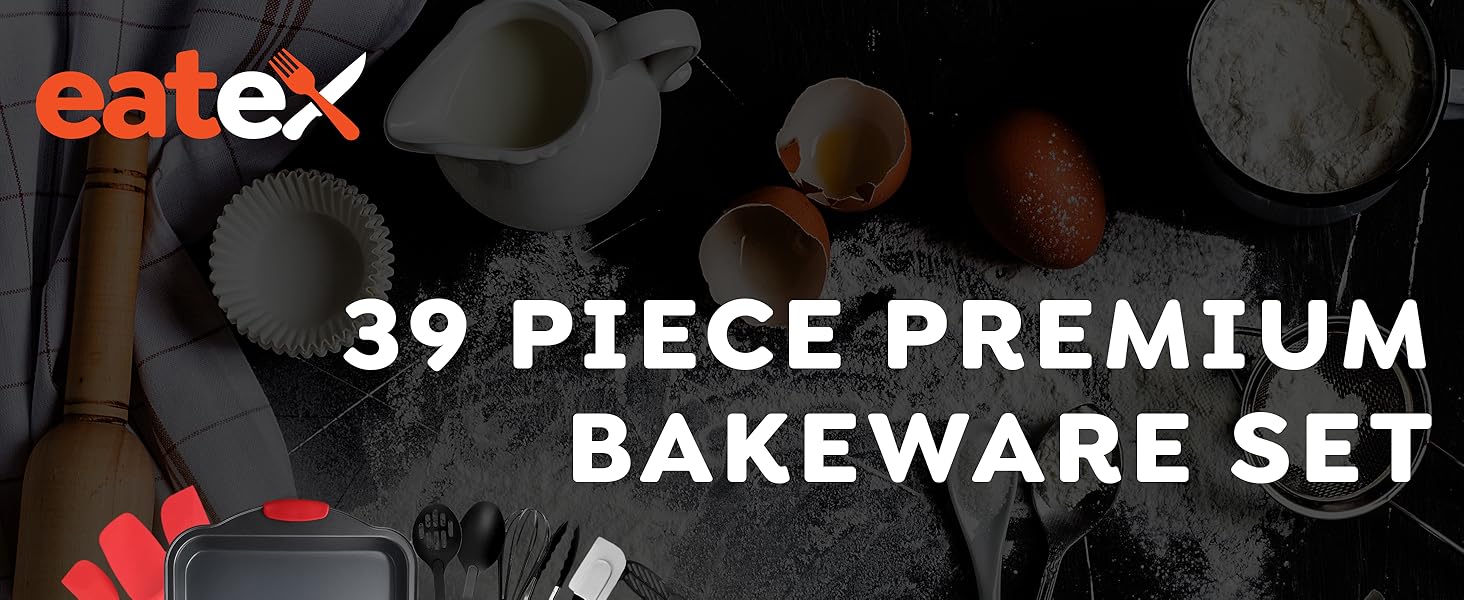 Eatex 39 Piece Bakeware Set