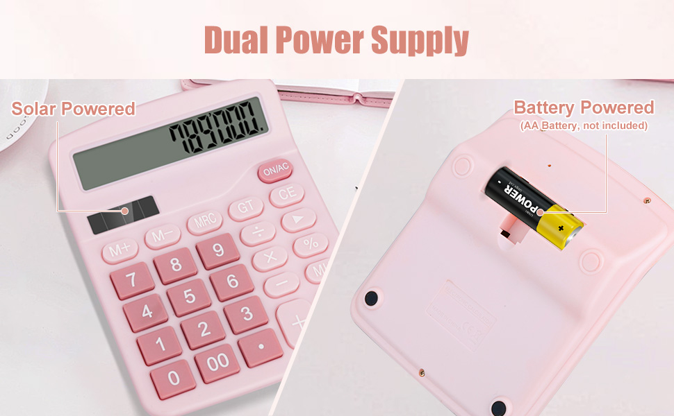 Desktop Calculator Pink-3