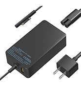 65W Surface Pro Laptop Charger Compatible with Microsoft Surface Pro 9, 8, 7+, 7, 6, 5, 4, 3, X, ...