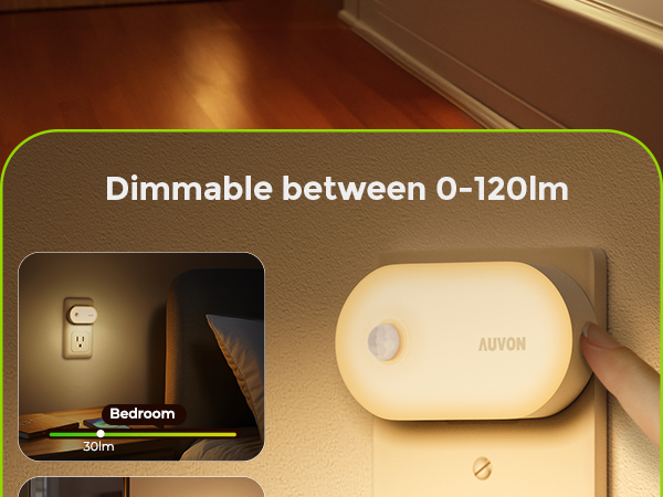 dimmable night light