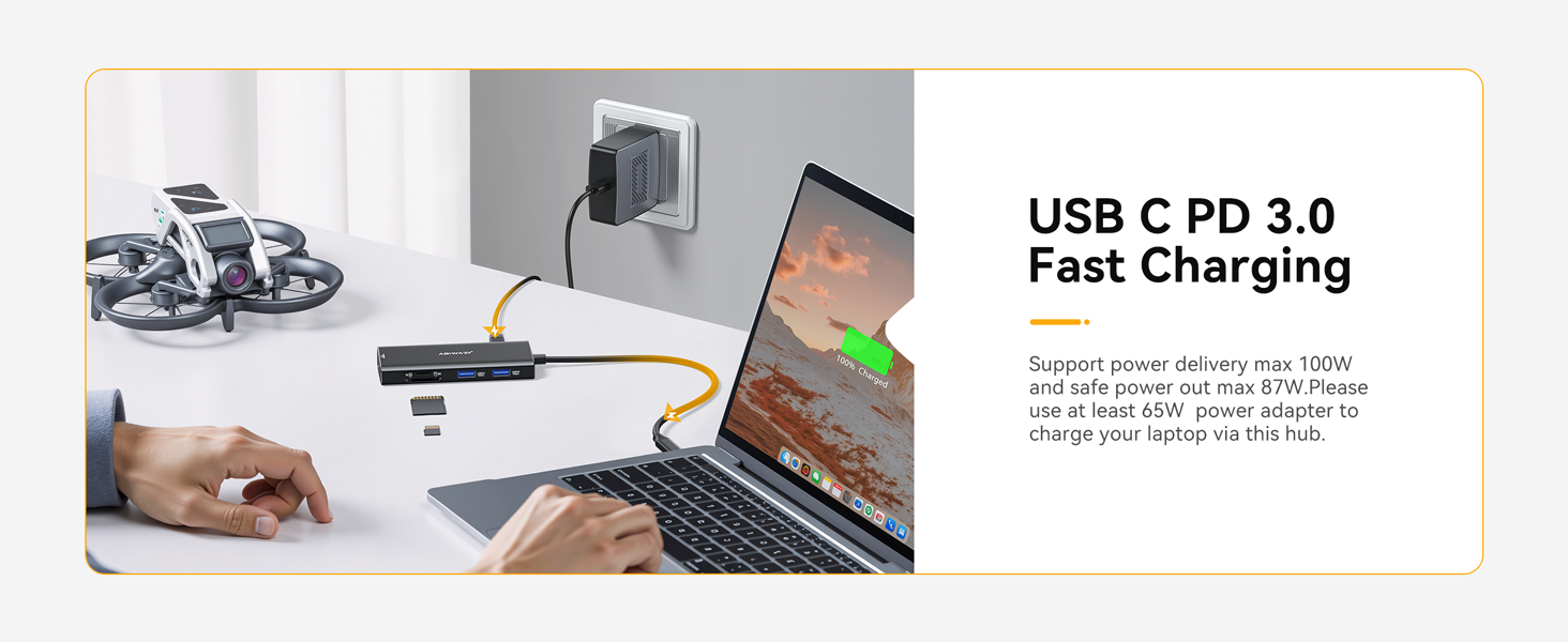 UAB C to USB Adapter