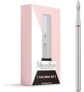MelodySusie 2.1mm Nib Shape Cuticle Clean Nail Drill Bit 3/32'', Professional Safety Carbide Diam...