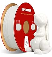 Reprapper White PVB Filament for 3D Printer - Print Like PLA Filament 1.75mm Easy Smoothable Post...