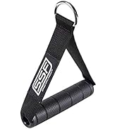 Nylon Single D Handle | Tricep Rope | Tricep Straps | Ab Straps | Cable Machine Attachments for S...