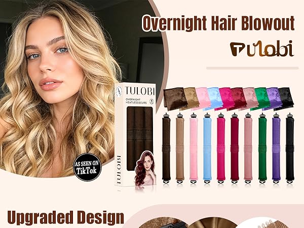 Heatless Curls Overnight