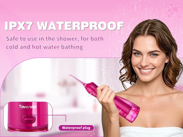 IPX7 WATERPROOF Safe to use in the shower
