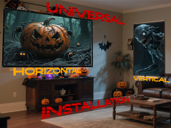 Holographic Rear Projection Screen