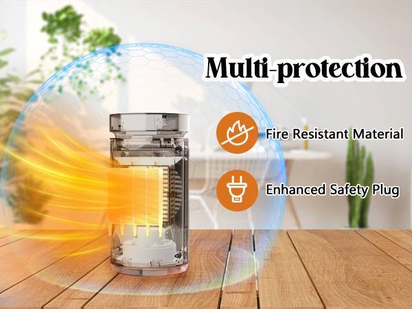 Space heaters for indoor use