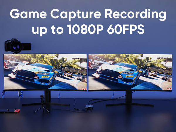 4K 60fps Audio Video HDMI Game Capture