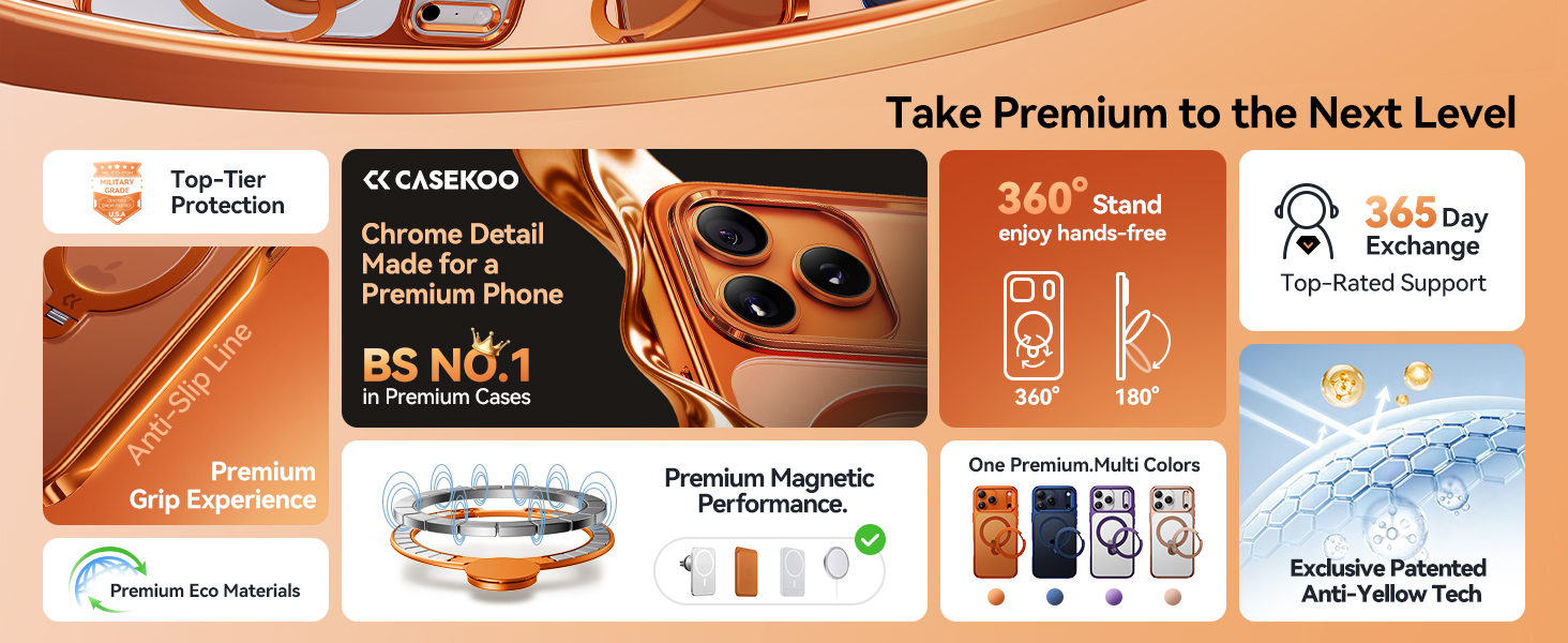 CASEKOO iphone 17 pro max case
