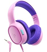 Tronsmart Kids Headphones KH01 Foldable Safety Volume 85/93dB Over-Ear Girls Boys Headphones for ...