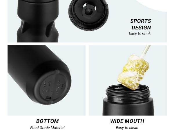 plastic water bottles