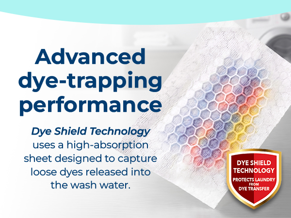 Carbona Color Grabber sheets use dye-trapping technology to capture released dyes during washing
