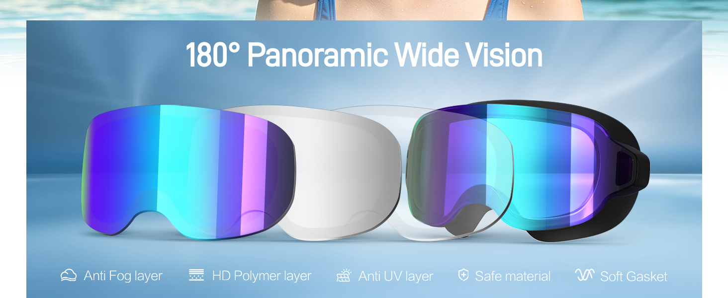 swim goggles adult women