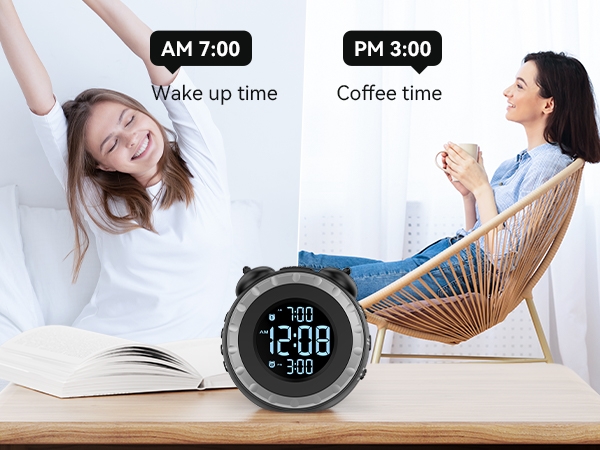 dual alarm clocks