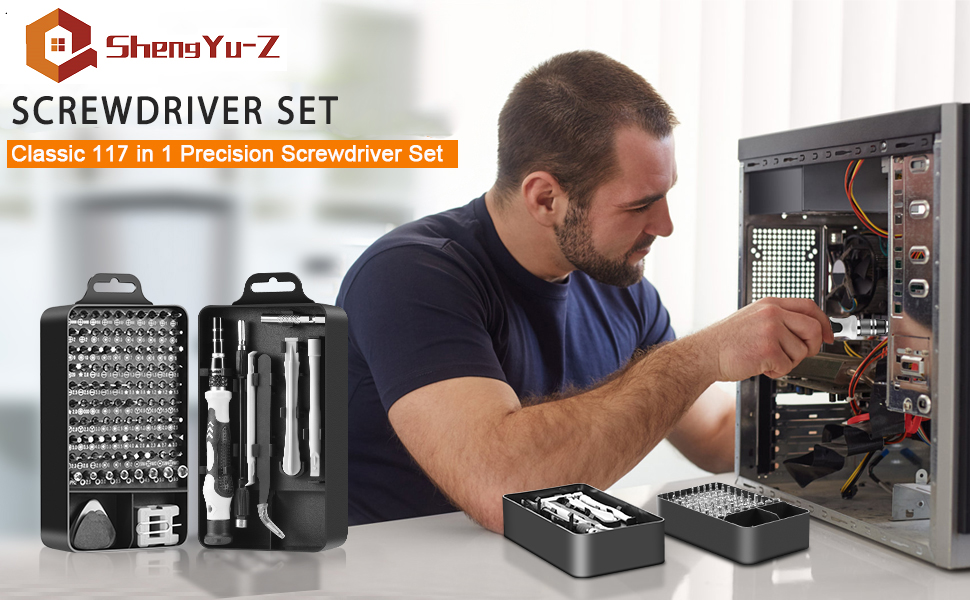 ShengYu-Z Professional Precision Screwdriver Set for Electronics &amp;amp; DIY Repairs