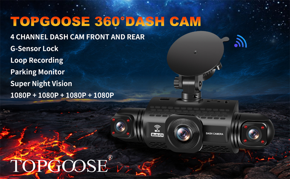 car camera - dash cam front and rear -9