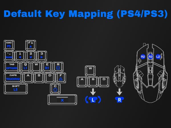 remap keys for ps4