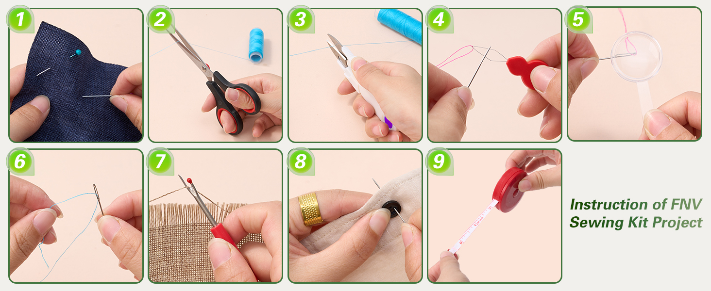 sewing kit for sewing machine