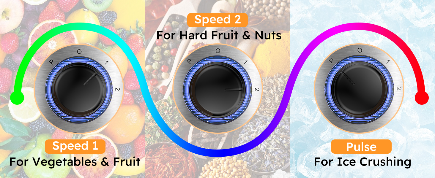 Sangcon 5-in-1 Blender and Food Processor Combo for Kitchen