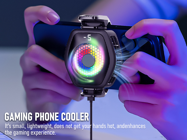 2-in-1 Magnetic & Clip-On Phone Cooler