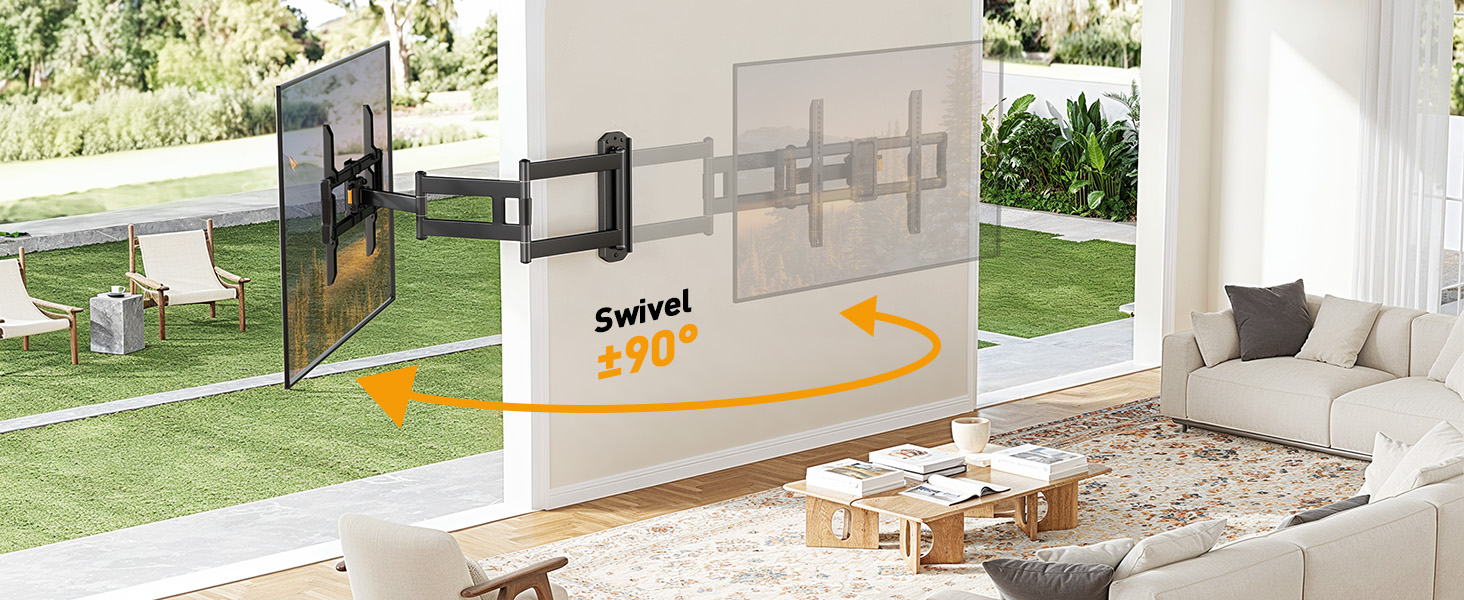 long arm tv mount