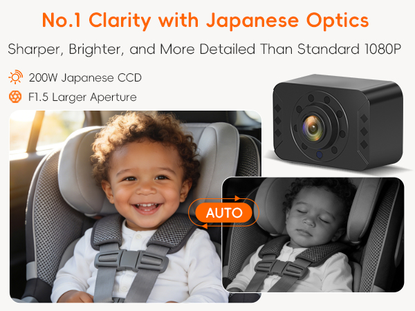 baby car camera night vision
