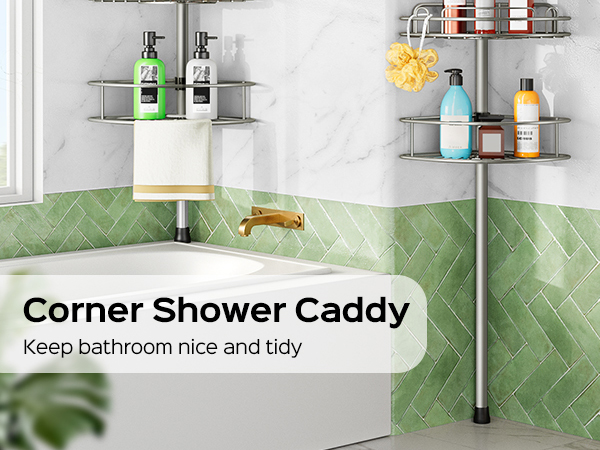 corner shower caddy