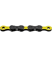 KMC 12-Speed DLC12 Series Chain, Yellow, for Road/Mountain/Gravel; Shimano, SRAM, and Campagnolo ...