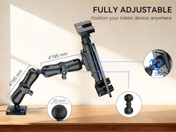 tablet holder for truck