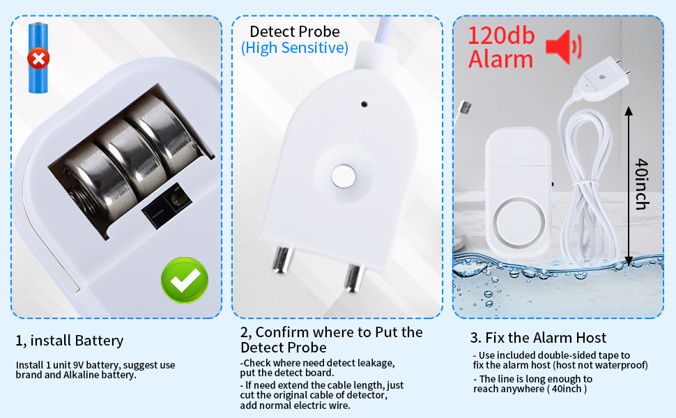 water leak detectors