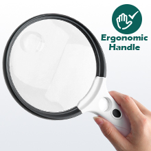 Large Magnifying Glass with Light