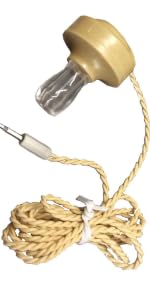 Piezo Electric Crystal Earphone Sensitive High Impedance Ceramic Ear Piece 3.5mm for Transistor Radi...