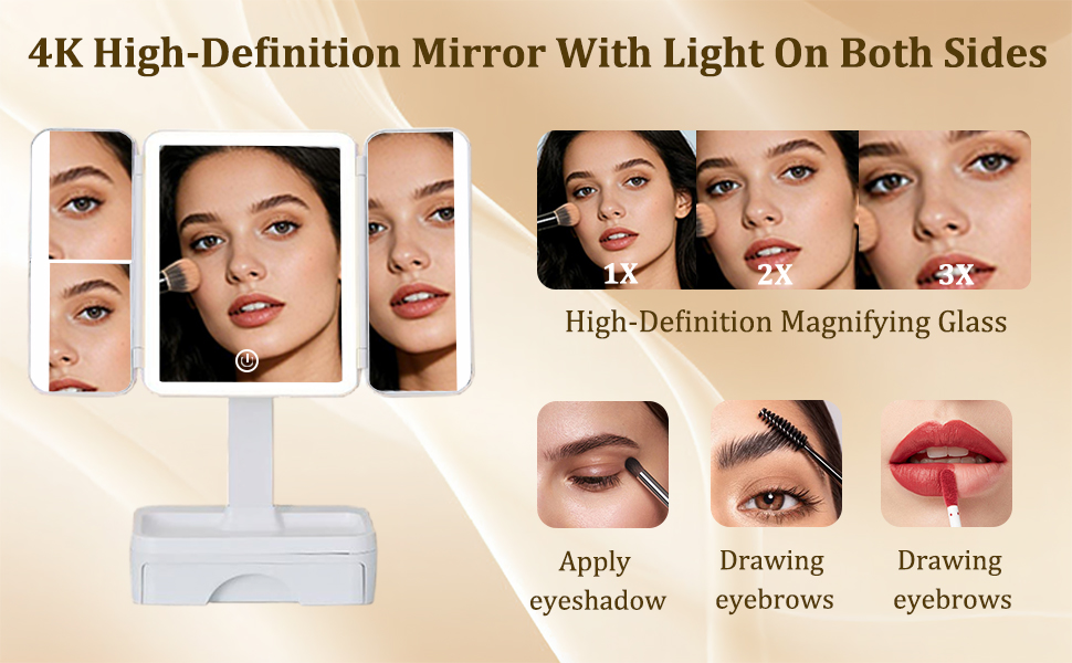 makeup mirror with lights