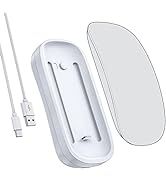 HONKID Wireless Charging Station for Magic Mouse 2, QI Mobile Phone and AirPods, Double-Sided Cha...