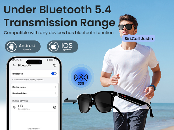 bluetooth glasses for men