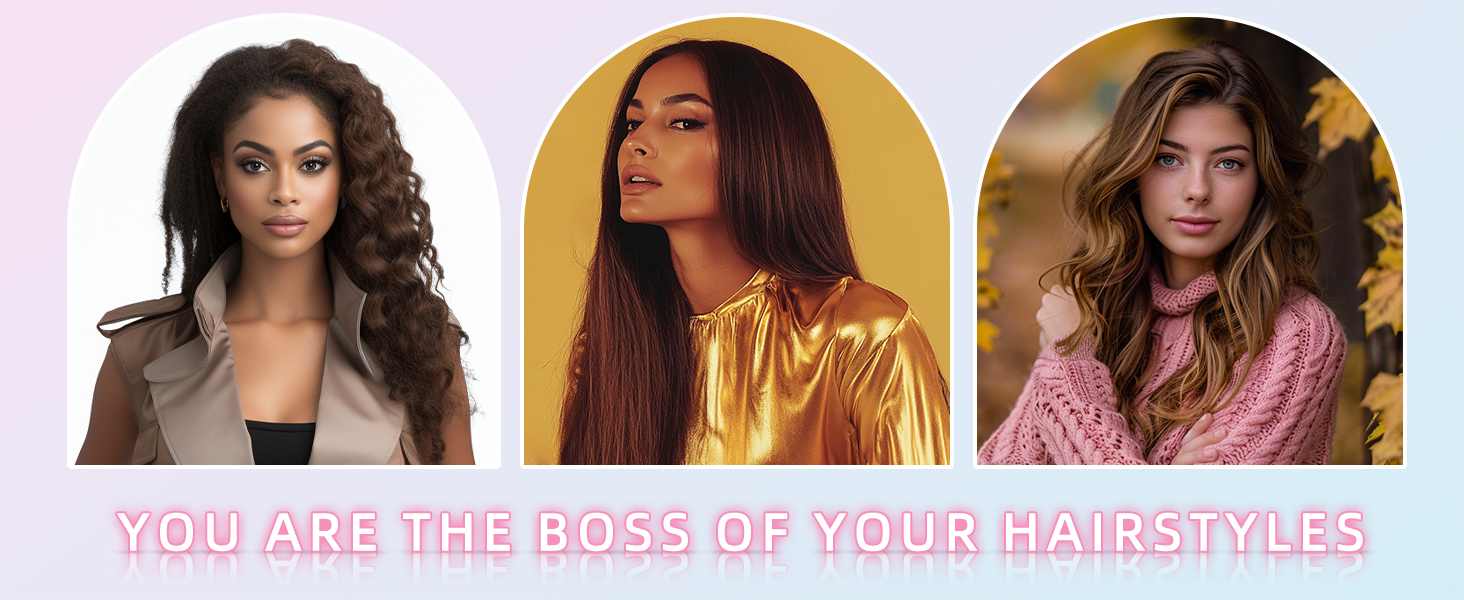 211 blue hair straightenr