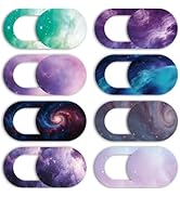 PRESSINART 8Pcs 8 Styles Cute Laptop Camera Cover Star 0.04 Inch Privacy Guard Accessories, Thin ...