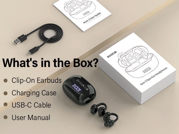 open earbuds